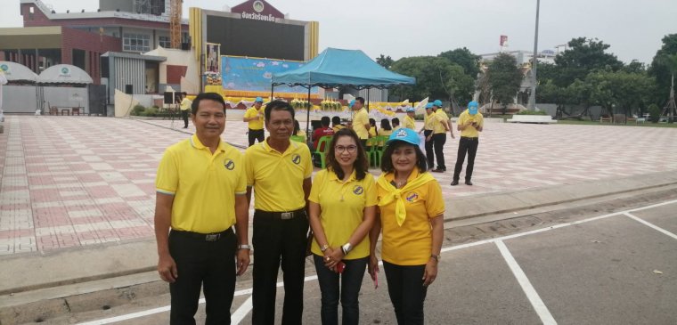 โครงการจิตอาสาช่วยเหลือฟื้นฟูดูแลเกษตรกรผู้ประสบภัย จังหวัดร้อยเอ็ด วันที่ 23 กันยายน 2562 สนับสนุนโดยขบวนการสหกรณ์และกลุ่มเกษตรกรในจังหวัดบุรีรัมย์ สำนักงานสหกรณ์จังหวัดบุรีรัมย์ กรมส่งเสริมสหกรณ์