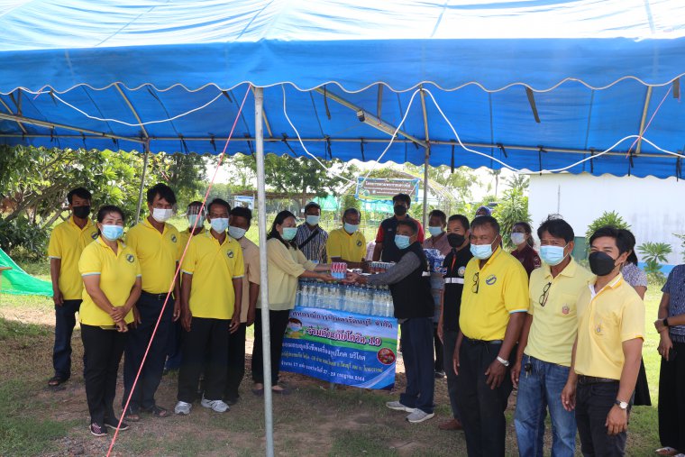 สหรกรณ์ฯ ร่วมบริจาคเงินจัดซื้อวัสดุครุภัณฑ์ทางการแพทย์ และเครื่องอุปโภค-บริโภค ให้กับผู้ประสบภัย โควิด-19