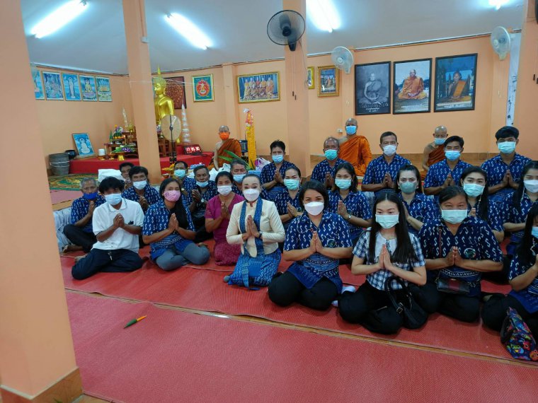 ถวายเทียนพรรษา เนื่องในวันอาสาฬหบูชาและวันเข้าพรรษา ปี 2565