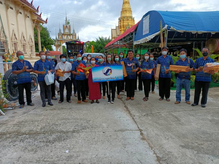 ถวายเทียนพรรษา เนื่องในวันอาสาฬหบูชาและวันเข้าพรรษา ปี 2565