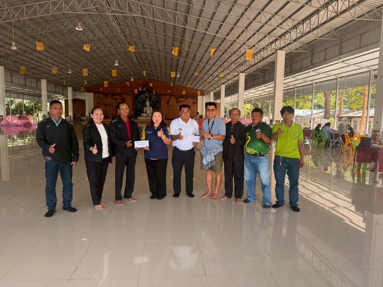 วันที่ 12 ธันวาคม 2568 สหกรณ์การเกษตรรัตนบุรีจำกัด มอบทุนสนับสนุนสาธารณะประโยชน์ ให้กับ ศูนย์ให้ความช่วยเหลือประชาชน ผู้อพยพสถานการณ์ความไม่สงบ ชายแดนไทย-กัมพูชา