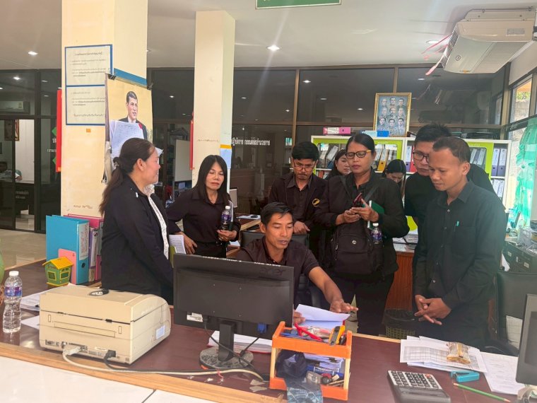 วันที่ 23 ธันวาคม 2568 สำนักงานปฏิรูปที่ดินจังหวัดสุรินทร์มาศึกษาดูงานการปรับโครงสร้างหนี้
